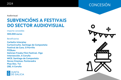 concesión ayudas festivales audiovisuales 2024