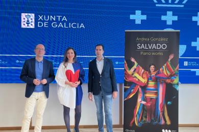 A Xunta contribúe á difusión da música de Frei Rosendo Salvado cun concerto da pianista Andrea González no CGAC
