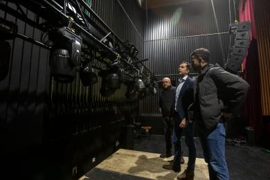 A Sala Capitol conta cun novo sistema dixital de iluminación co apoio da Xunta a través das axudas á modernización de infraestruturas culturais