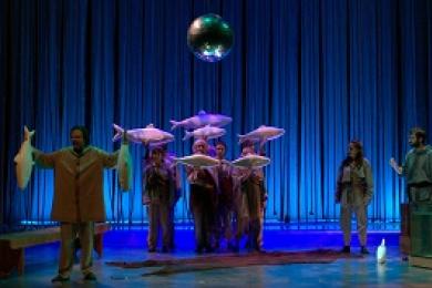 'A contenda do río Miño' estréase mañá en Galicia no marco da Mostra Internacional de Teatro Cómico e Festivo de Cangas