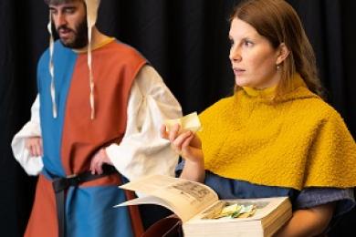 A Xunta leva á Cidade da Cultura a estrea de 'Arte sen guión' unha comedia de especulación sobre como sería o teatro na Galicia medieval