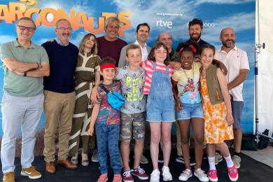 A serie infantil 'Los Argonautas' inicia en Laxe a súa rodaxe co apoio da Xunta a través do seu Hub Audiovisual