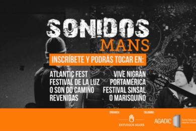 A Agadic apoia os músicos emerxentes a través da colaboración co concurso SonidosMans da Fundación Paideia