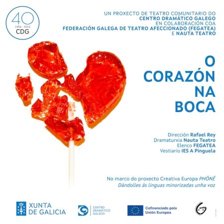 O corazón na boca