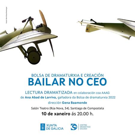 A Xunta abre a convocatoria para a coprodución dun espectáculo a partir do texto da segunda Bolsa de Dramaturxia impulsada polo Centro Dramático