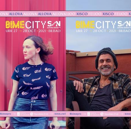 A Xunta apoia a representación galega no cartel do BIME City de Bilbao con Allova e Xisco Feijoó