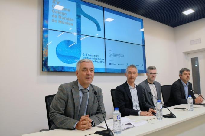 A Xunta e a Federación Galega de Bandas de Música Populares recuperan o seu certame para unha 15ª edición que reunirá en Celanova uns 400 músicos