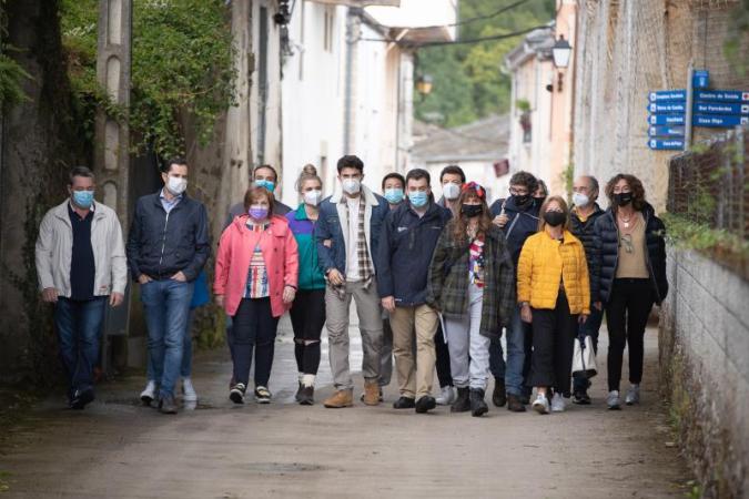 Román Rodríguez asiste á rodaxe de '3Caminos', un dos primeiros proxectos que retomou a súa gravación tras o coronavirus