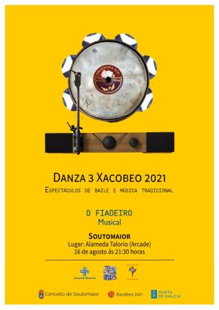 A Xunta leva a música de O Fiadeiro a Soutomaior nunha nova cita do ciclo 'Danza 3 Xacobeo 2021'