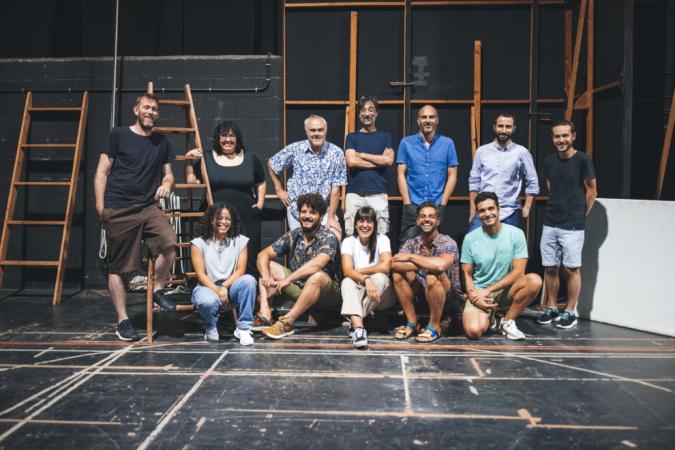 O Centro Dramático Galego e Ainé inician os ensaios da súa produción 'Recortes, caneos e outras formas de driblar' sobre o mundo do fútbol