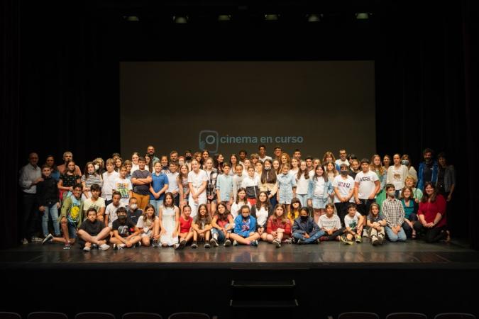 A Filmoteca de Galicia estrea en Santiago os catro filmes de 'Cinema en curso' realizados por preto de 90 estudantes de Primaria e Secundaria