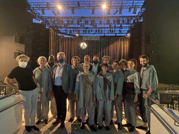 O Centro Dramático Galego e a Companhia de Teatro de Braga estrean en Almagro 'A contenda do río Miño'