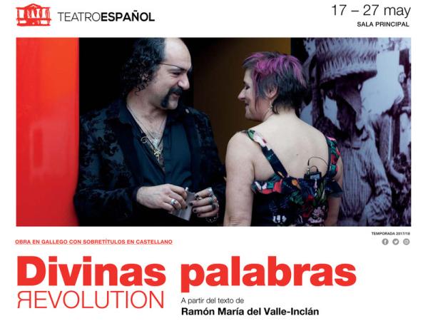 O CDG celebra o Día das Letras no Teatro Español de Madrid coa representación de "Divinas Palabras Revolution" en galego