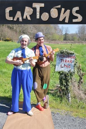 PT Excéntricas chega á sede do CDG en Santiago con 'Cartoóns', o seu primeiro espectáculo para público familiar