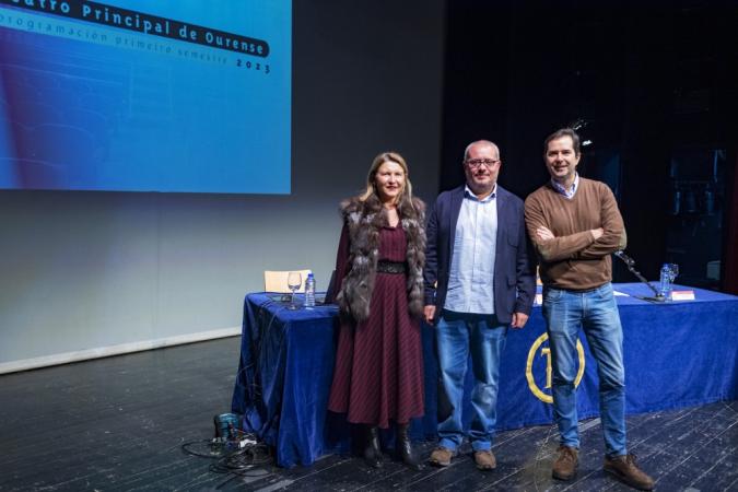 O Teatro Principal de Ourense presenta a carteleira do primeiros semestre de 2023 coacolaboración da Xunta ns funcións da Rede Galega de Teatros e Auditorios