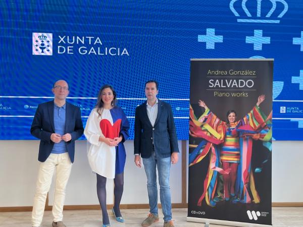 A Xunta contribúe á difusión da música de Frei Rosendo Salvado cun concerto da pianista Andrea González no CGAC