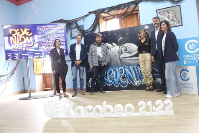 A Xunta participa na presentación do Festival Revenidas 2022 que terá lugar a vindeira semana en Vilaxoán no marco dos Concertos do Xacobeo