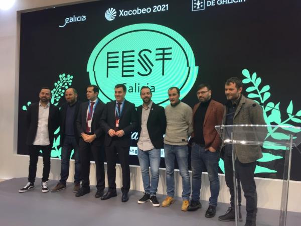 Román Rodríguez presenta FEST Galicia en FITUR como estratexia para fomentar o turismo musical a través de festivais sostibles