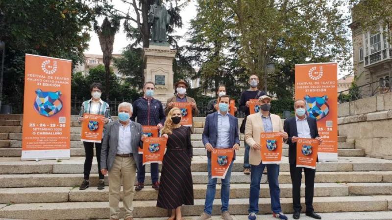 O 31 Festival de Teatro Galego 'Celso Parada' desenvolverase no Carballiño do 23 ao 26 de setembro co apoio da Xunta de Galicia