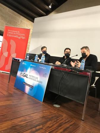 A serie 'Hierro' centra a 10ª edición da master class 'AuGAL', promovida pola Xunta e a Universidade de Vigo