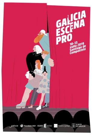 Galicia Escena PRO 2019 celébrase do 10 ao 13 de xuño baixo a organización compartida entre a Xunta e Escena Galega