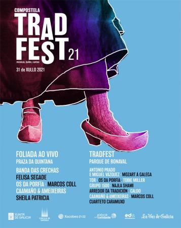  A Xunta colabora co TradFest de Santiago, que reúne máis de 60 artistas para festexar a música de raíz