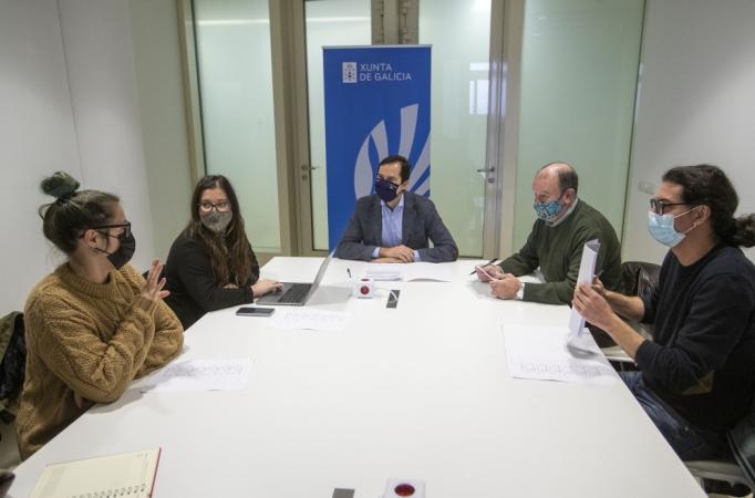 A Xunta senta as bases para a remodelación da Rede Galega de Música ao Vivo xunto co sector