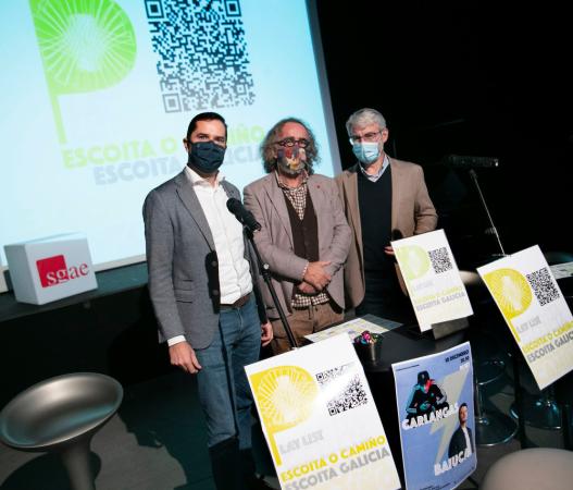 Xunta e Fundación SGAE presentan a Playlist 'Escoita o Camiño. Escoita Galicia' con 2022 temas dun milleiro de grupos e artistas galegos