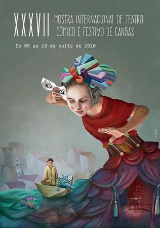 A 37ª Mostra Internacional de Teatro Cómico e Festivo de Cangas exhibirá 16 espectáculos do 9 ao 18 de xullo