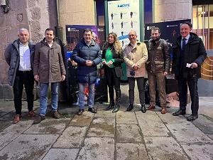 Elisabeth Maisondieu-Camus, neta de Albert Camus, asiste ao espectáculo do Centro Dramático Galego 'A peste' convidada pola Xunta