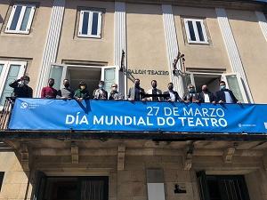 A Xunta celebra co sector das artes escénicas  o Día Mundial do Teatro e anuncia unha bolsa de dramaturxia e creación