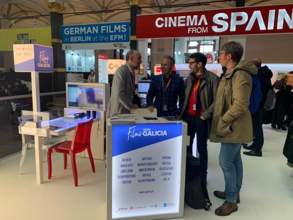 A Xunta promove o audiovisual galego no European Film Market da Berlinale cunha delegación da Agadic e 17 empresas