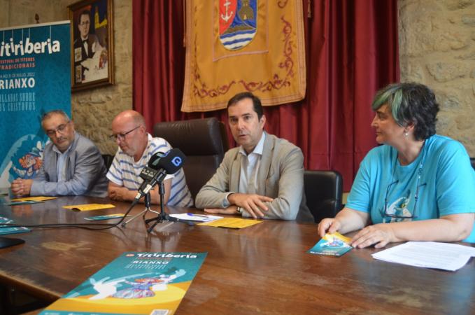 'Titiriberia' leva a Rianxo unha trintena de compañías e artistas do teatro de marionetas co apoio da Xunta a través das subvencións a festivais de artes escénicas