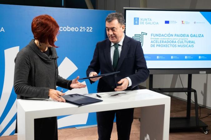 A Xunta e a Fundación Paideia poñen en marcha unha aceleradora de música para impulsar ata 12 proxectos de artistas e grupos galegos