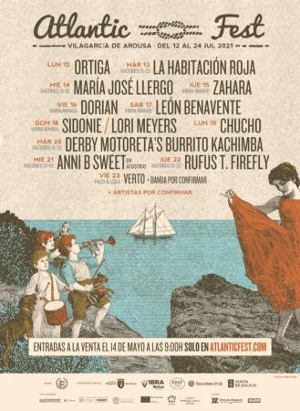 A Xunta apoia o regreso do Atlantic Fest con 13 días de música en Vilagarcía e 18 grupos en cartel