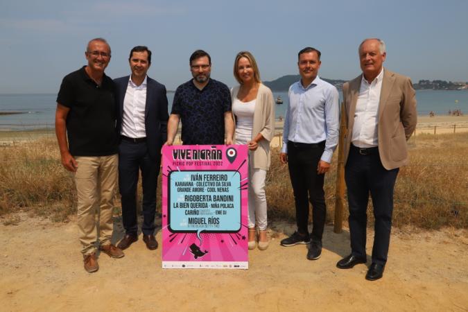 'Vive Nigrán' reúne durante tres días de concertos a Iván Ferreiro, Rigoberta Bandini, La Bien Querida e Miguel Ríos co apoio da Xunta