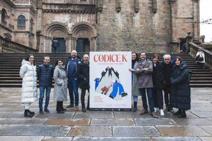 Ainé estrea en Santiago a comedia 'Códice-K' co apoio da Xunta a través das axudas á creación escénica e da Rede Galega de Teatros e Auditorios