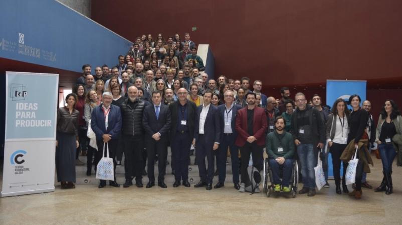 Román Rodríguez salienta o papel do encontro I+P Ideas para Producir no impulso de novos proxectos para cine e televisión