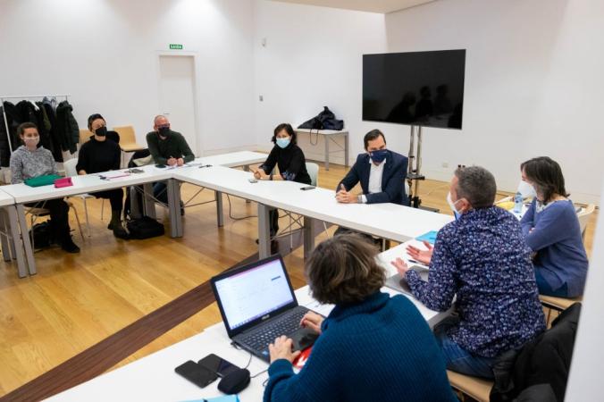 A Xunta recibe no Gaiás os representantes dos festivais de danza contemporánea da Red Acieloabierto 