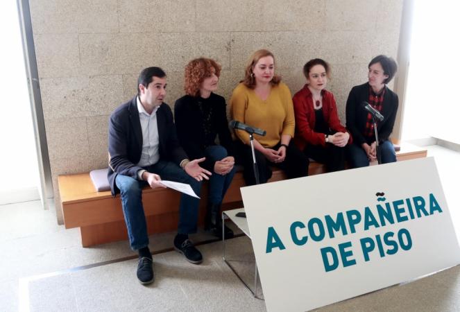 Contraproducións e CDG estrean no Salón Teatro a comedia 'A compañeira de piso' con Rebeca Montero e Patricia Vázquez