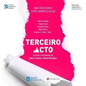 O CDG ultima os ensaios da produción teatral 'Terceiro acto' para a súa estrea no Salón Teatro o 15 de abril