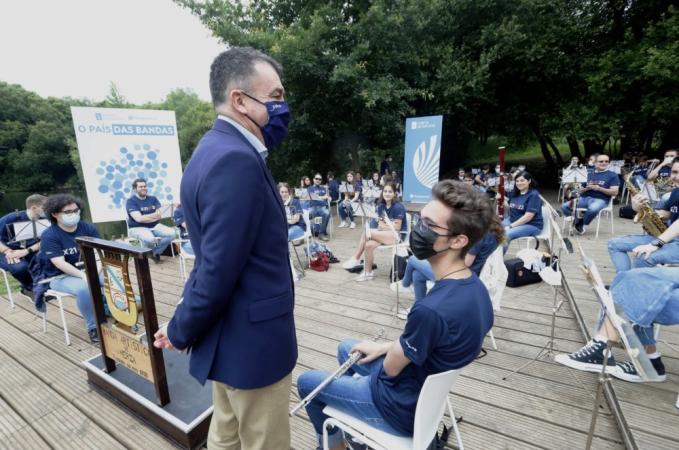 'O país das bandas' percorrerá Galicia cun cento de concertos de 77 agrupacións dentro do Xacobeo 21-22