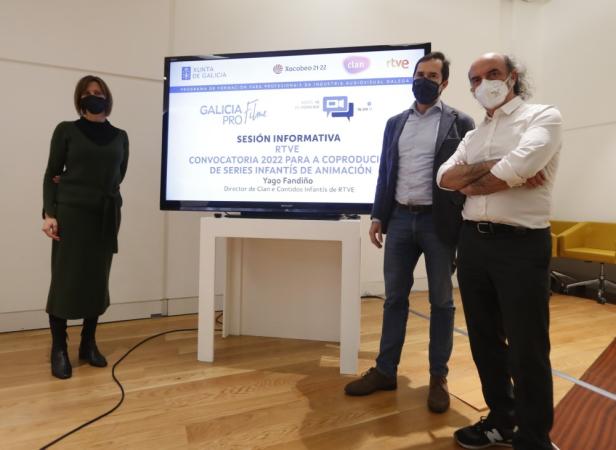 A Xunta e RTVE achéganlles ás empresas galegas de animación as claves da coprodución de series infantís