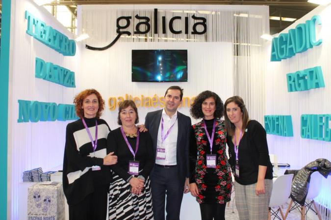 A escena galega preséntase na feira Mercartes de Valladolid cunha delegacion de Agadic e seis empresas