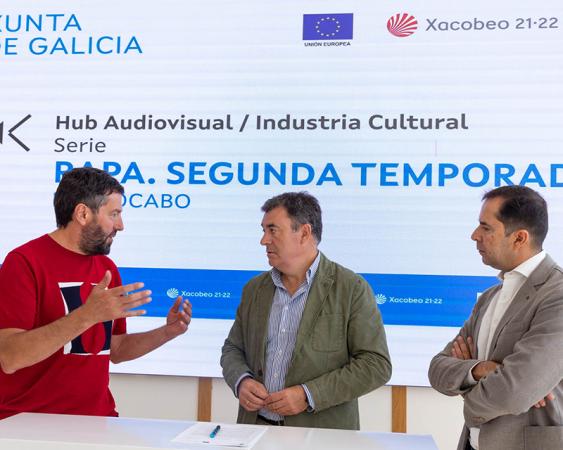 'Rapa' regresa a Galicia para rodar a súa segunda temporada co apoio do Hub Audiovisual da Xunta