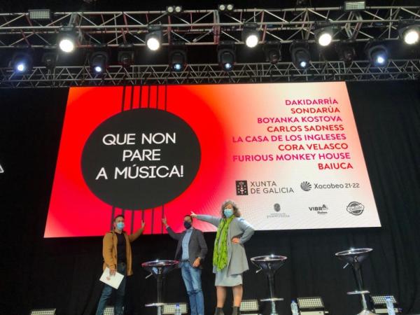 A Xunta impulsa a primeira edición do festival 'Que non pare a música!' en Pontevedra con oito concertos esta fin de semana