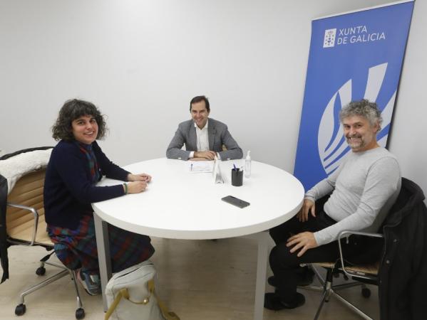 O director de Industrias Culturais aborda vías de apoio coa nova asociación de narración oral galega