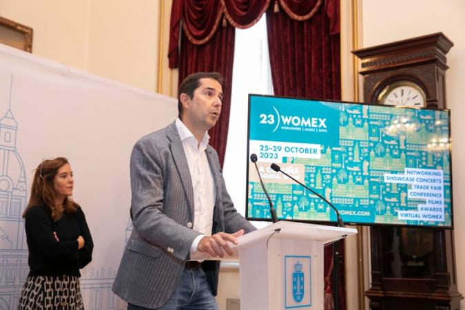 A cidade da Coruña será a sede de Womex 2023 nunha nova edición galega do evento co apoio da Xunta