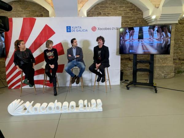 A Xunta presenta o espectáculo de luz, son e danza que terá lugar o 31 de decembro na praza da Quintana co motivo do remate do Xacobeo