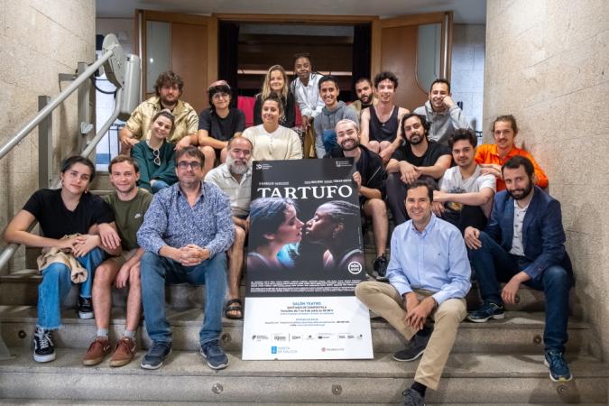 O Salón Teatro recibe 'Tartufo', coprodución do Centro Dramático Galego con compañías e centros de ensino de Portugal, Francia e Galicia